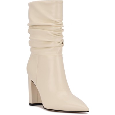 Женские ботильоны Nine West Denner 3 цвета слоновой кости, размер 10, средний (B,M) BHFO 8467