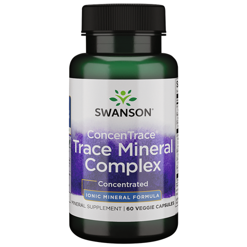 Swanson Concentrace Trace Mineral Complex 60 растительных капсул