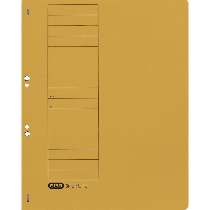 Elba â¢Senhefter Aus Karton, Gelb, Voller Vorderdeckel