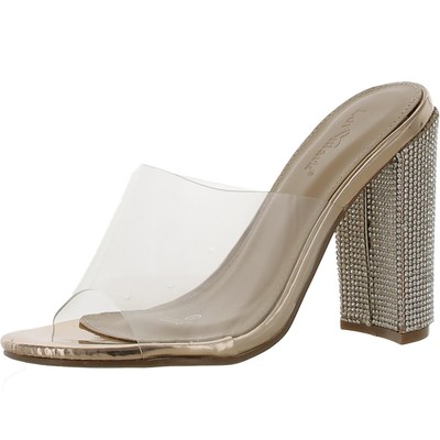 Женские туфли Lov Mark Dymond розового цвета с металлическим каблуком на среднем каблуке 5,5 (B,M) BHFO 3791