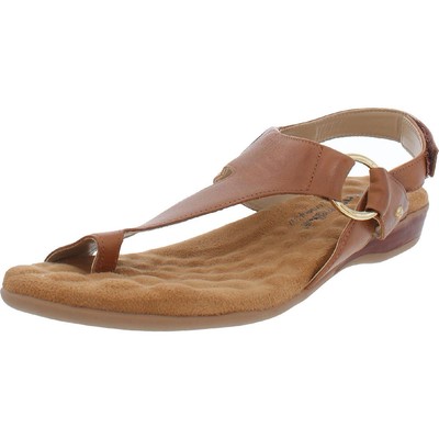 

Женские сандалии Walking Cradles Tan Slingback Shoes 9.5 Medium (B,M) BHFO 5321, Tan leather