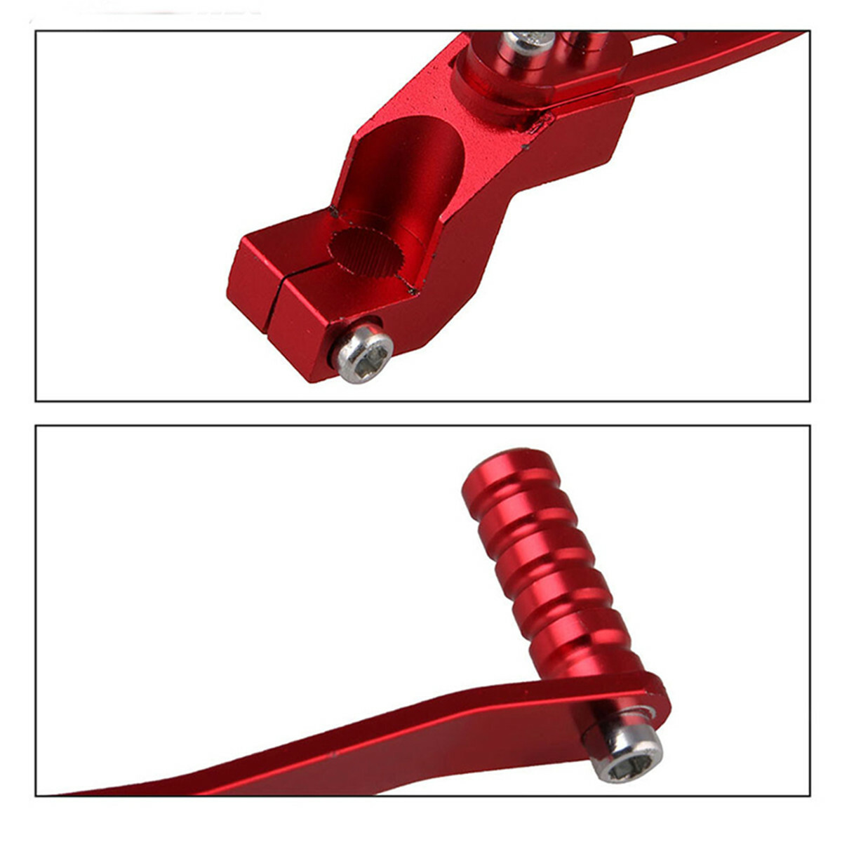 Motorcycle Gear Shift Lever Foot Peda Red CNC Aluminum Dirt Bike Shifter Lever