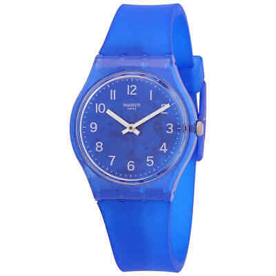 Женские часы Swatch Blurry Blue Quartz GL124