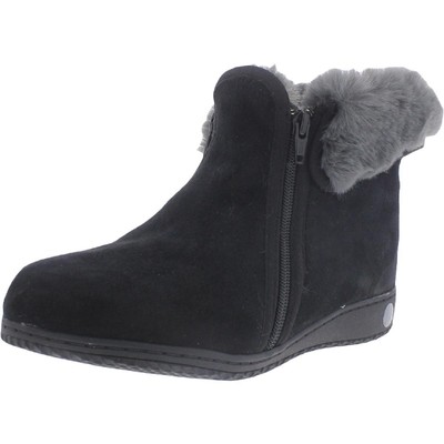 

Черные замшевые ботильоны David Tate, ширина 8 (C, D, W), BHFO 8530, Black kidsuede, Cuff