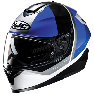 HJC Blue/Black/Silver/White C70 Alia MC2 Helmet 410282