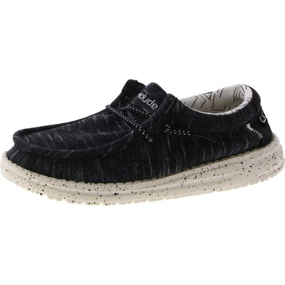 Повседневная обувь Hey Dude Boys Wally Youth, черная, размер 12, средний (D), Little Kid BHFO 7335