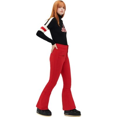 Pre-owned Perfect Moment Aurora High Waist Flare Pant - Women's Red, L