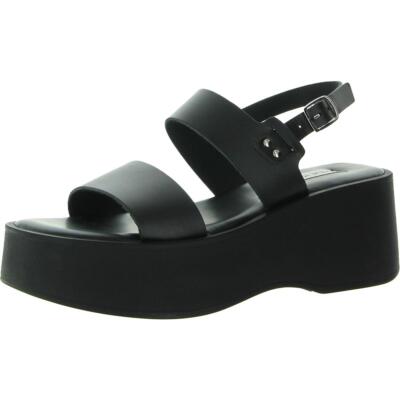 Женские кожаные сандалии на танкетке Steve Madden BHFO 2963