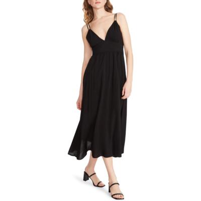 BB Dakota by Steve Madden Женское вечернее платье миди Challi черного цвета M BHFO 6077