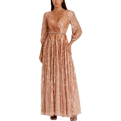Женское вечернее платье Mac Duggal с блестками для торжественных случаев, BHFO 9372