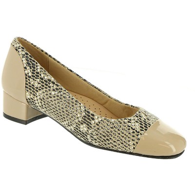 Женские модельные туфли Trotters из кожзаменителя Daisy Tan на каблуке 9 дюймов (AA,N) BHFO 6125