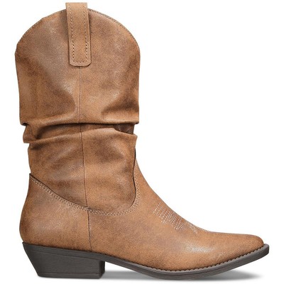 

Женские ботинки Style - Co. Dannaa Brown Cowboy, Western Boots 9,5 Medium (B,M) BHFO 3629, Natural nubuck, Dannaa