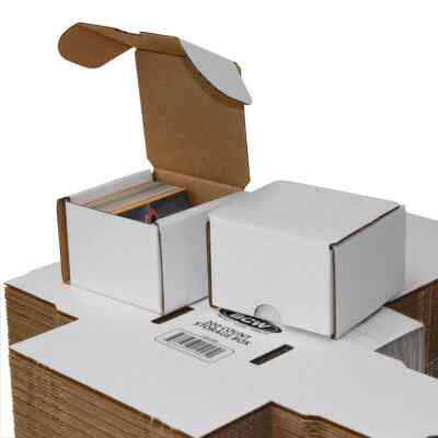 (100X)BCW 200 Count Cardboard Pokemon, Magic, Yu-Gi-OH, Baseball, etc Box Bundle
