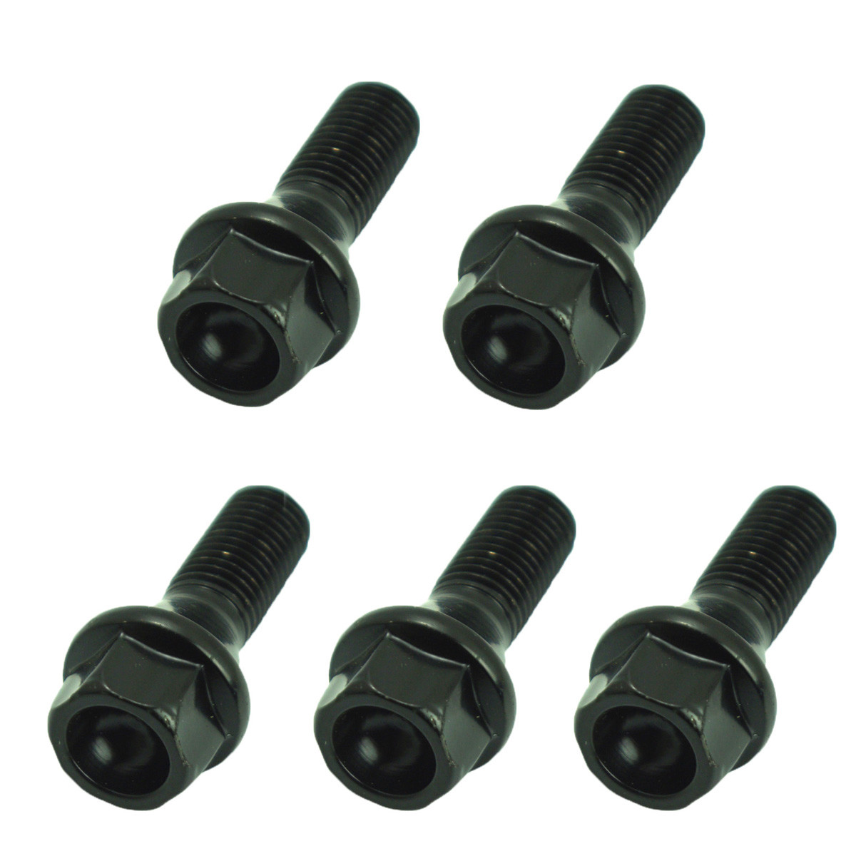 5Pcs Set Wheel Lug Bolts Nuts for BMW E46 E90 E39 E60 E53 325i