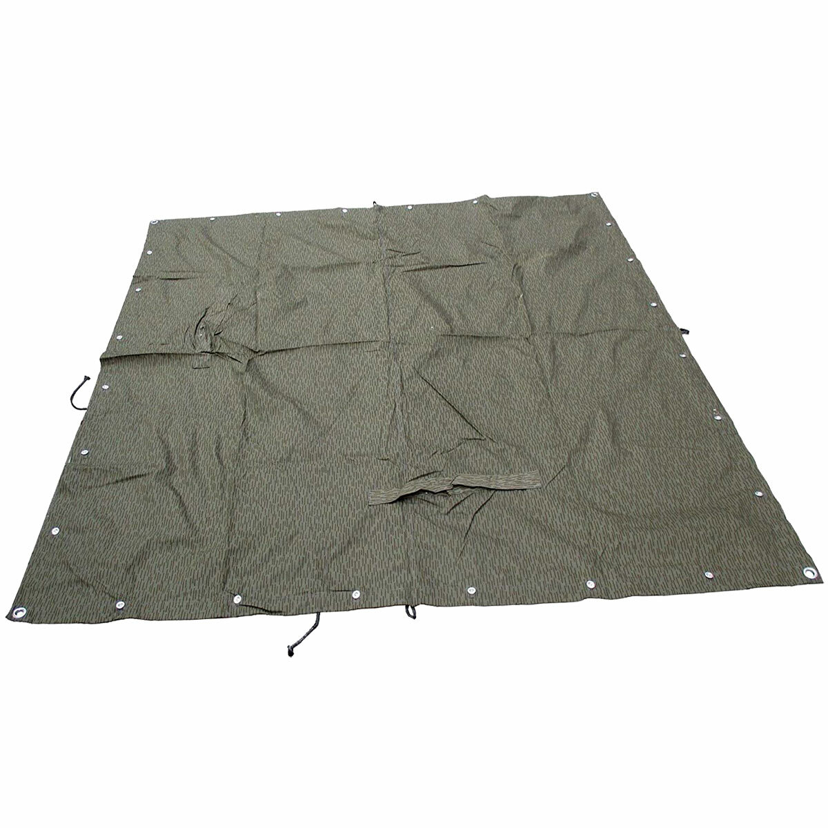 Original NVA Zeltbahn strichtarn Zeltplane DDR Abdeckplane Plane gebraucht
