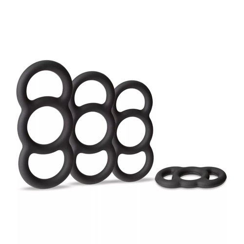 Men 4PCS Penis Cock Rings Set Prolong Delay Sex Toys Male Erection Enhancer Pump Men 4PCS Penis Cock Rings Set Prolong Delay Sex Toys Male Erection Enhancer Pump