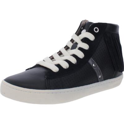 

Geox Respira Girls Kilwi Leather Zipper Fashion Sneakers Shoes BHFO 7462, Черный, Kilwi