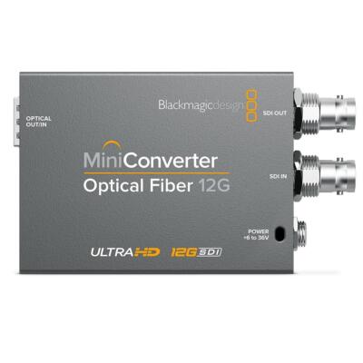 Мини-конвертер Blackmagic Design Optical Fiber 12G #CONVMOF12G