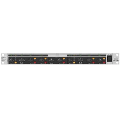Высокоточный стерео 2-полосный/моно 3-полосный кроссовер Behringer с выходом на сабвуфер