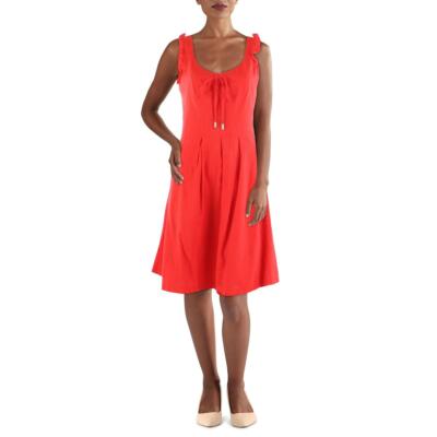 

Женское красное тканое рабочее платье без рукавов INC  BHFO 6795, Красный