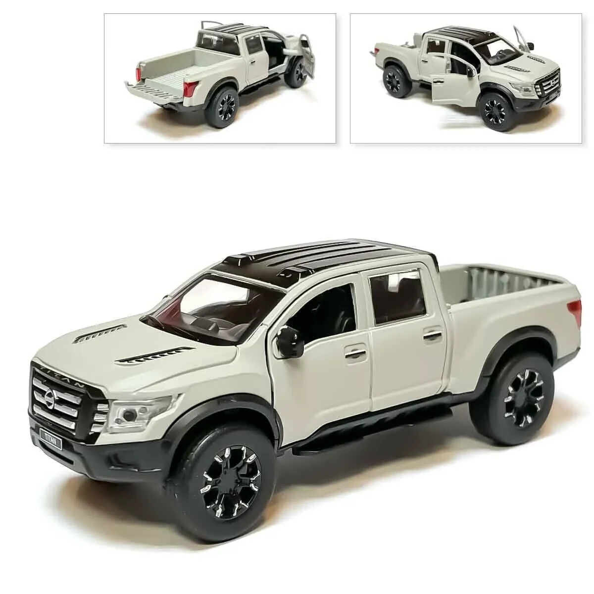 Nissan Titan Metal Diecast Car Scale, Collectible Toy Cars