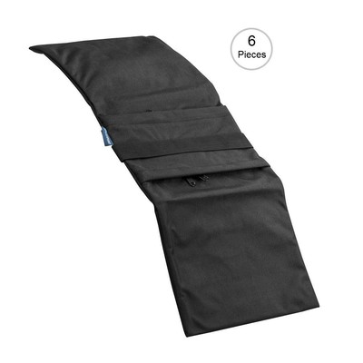 Пустой мешок с песком Flashpoint Saddle, нейлон Cordura — (вместимость 27 фунтов, черный), 6 шт.