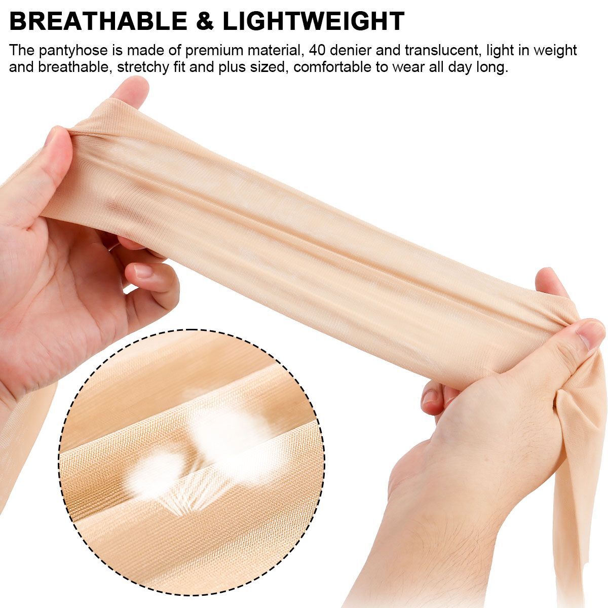 Plus Size Shiny High Glossy Sheer Stockings Dance Tights Pantyhose Hosiery Women