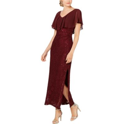 

Женское кружевное вечернее платье с блестками Connected Apparel BHFO 3168