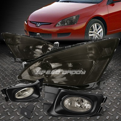 ЗАТЕМНЕННАЯ ФАРА + ЧЕТКИЙ СИГНАЛ ПОВОРОТА + ТОНИРОВАННЫЕ ПРОТИВОТУМАННЫЕ ФАРЫ + ПЕРЕКЛЮЧАТЕЛЬ ДЛЯ 03-07 ACCORD 2/4DR