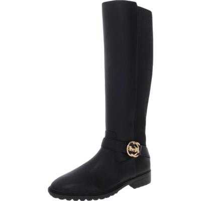 

Черные высокие сапоги до колена Coach Womens Farrah 8.5 Medium (B,M) BHFO 5855, Черный