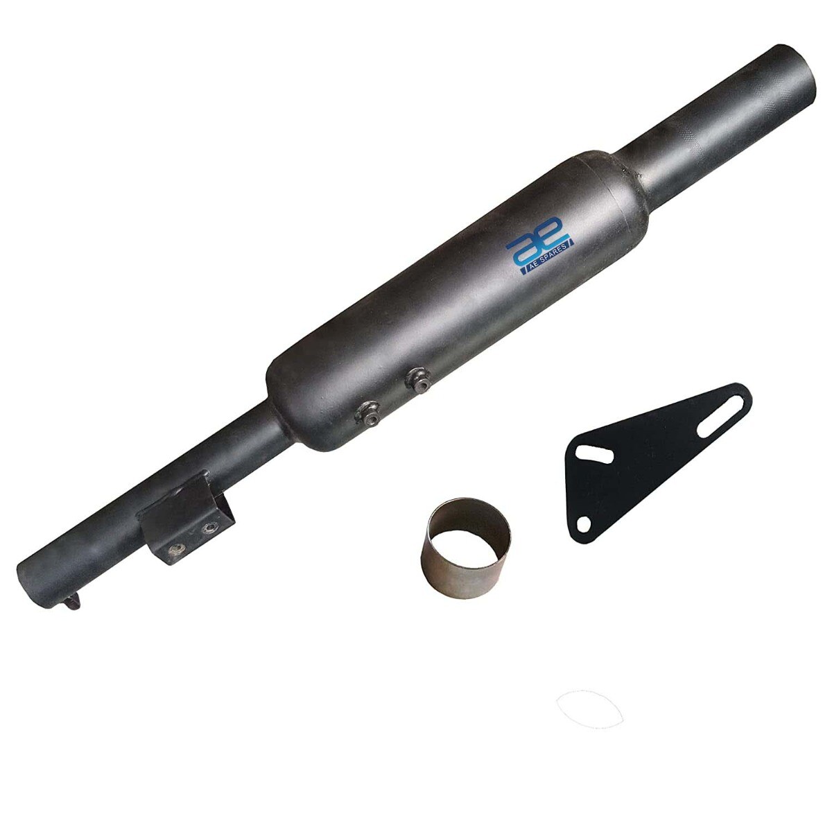 Silencer Short Bottle Empty Free Flow For Royal Enfield Bullet Electra 