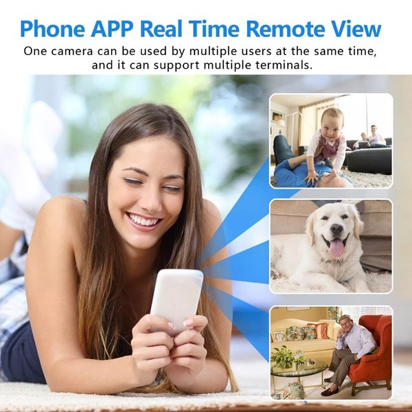 With 32GB SD Card HD 1080P Mini Spy Camera WiFi Hidden Camcorder Security Cam - Image 18