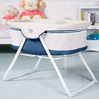Fold top away crib