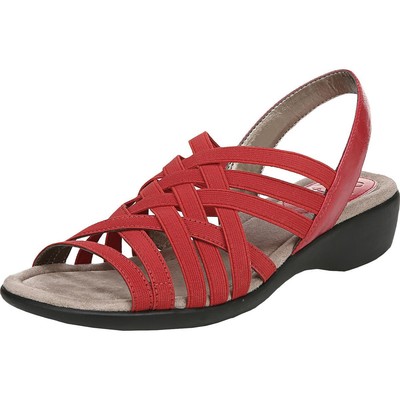 

LifeStride Женские сандалии на танкетке Tender Red, обувь 5, средний (B,M) BHFO 1580, Red zeus/gore, Tender