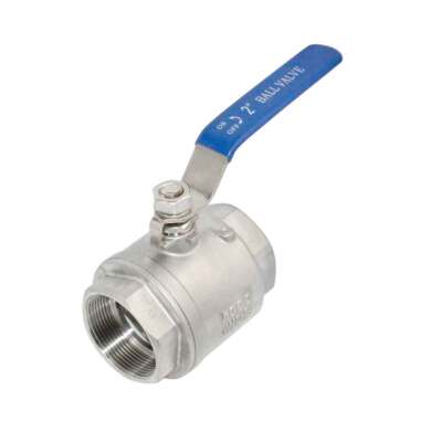 US STOCK 2" 2 inch NPT Threaded Full Port Ball Valve Stainless Steel SS 316 oil
