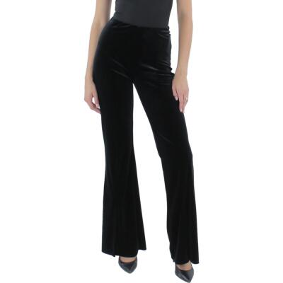 Alex & Sophia Womens High Rise Front Slit Wide Leg Pants BHFO 0137