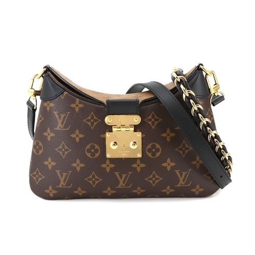 Louis Vuitton バケットバッグ ブラウン LOUIS VUITTON Monogram Reverse LV Twinny Shoulder Bag M46659 Brown