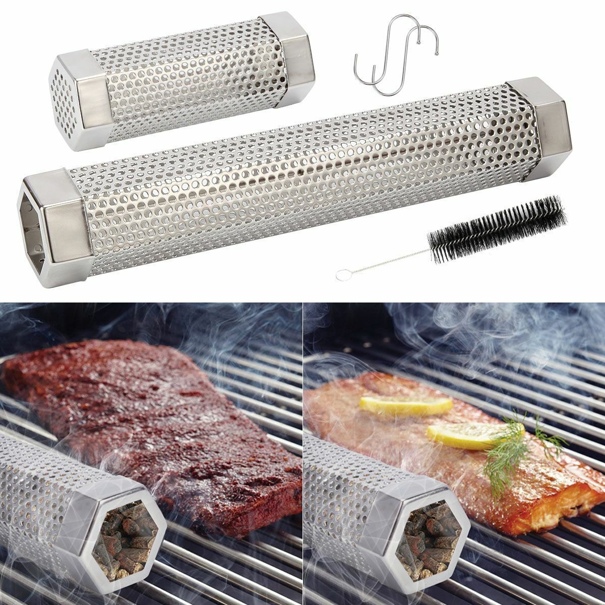 Stainless Pellet Smoker