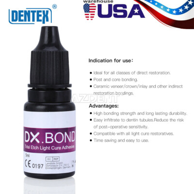 Dental Light Cure One Step Dentin Enamel Resin Bonding Adhesive DX.BOND V USA