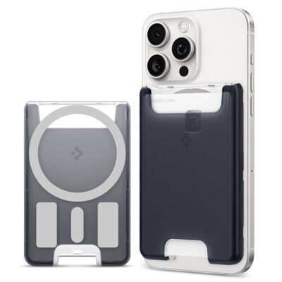 Spigen [Classic C1 (Mag Fit)] Magnetic Wallet Card Holder | MagSafe Compatible