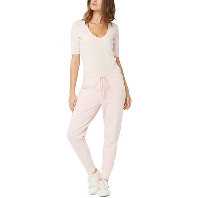 

NYDJ Женские розовые брюки-джоггеры с кулиской и отделкой Forever Comfort  BHFO 4506, Carnation