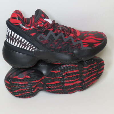 Adidas D.O.N. Issue 2 J Marvel Venom Carnage Basketball FW8754 Mens Size 6 NEW