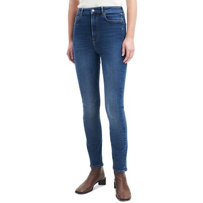 

7 For All Mankind Женские джинсы скинни средней посадки с высокой посадкой BHFO 0160, Sophie blue, 7U084550