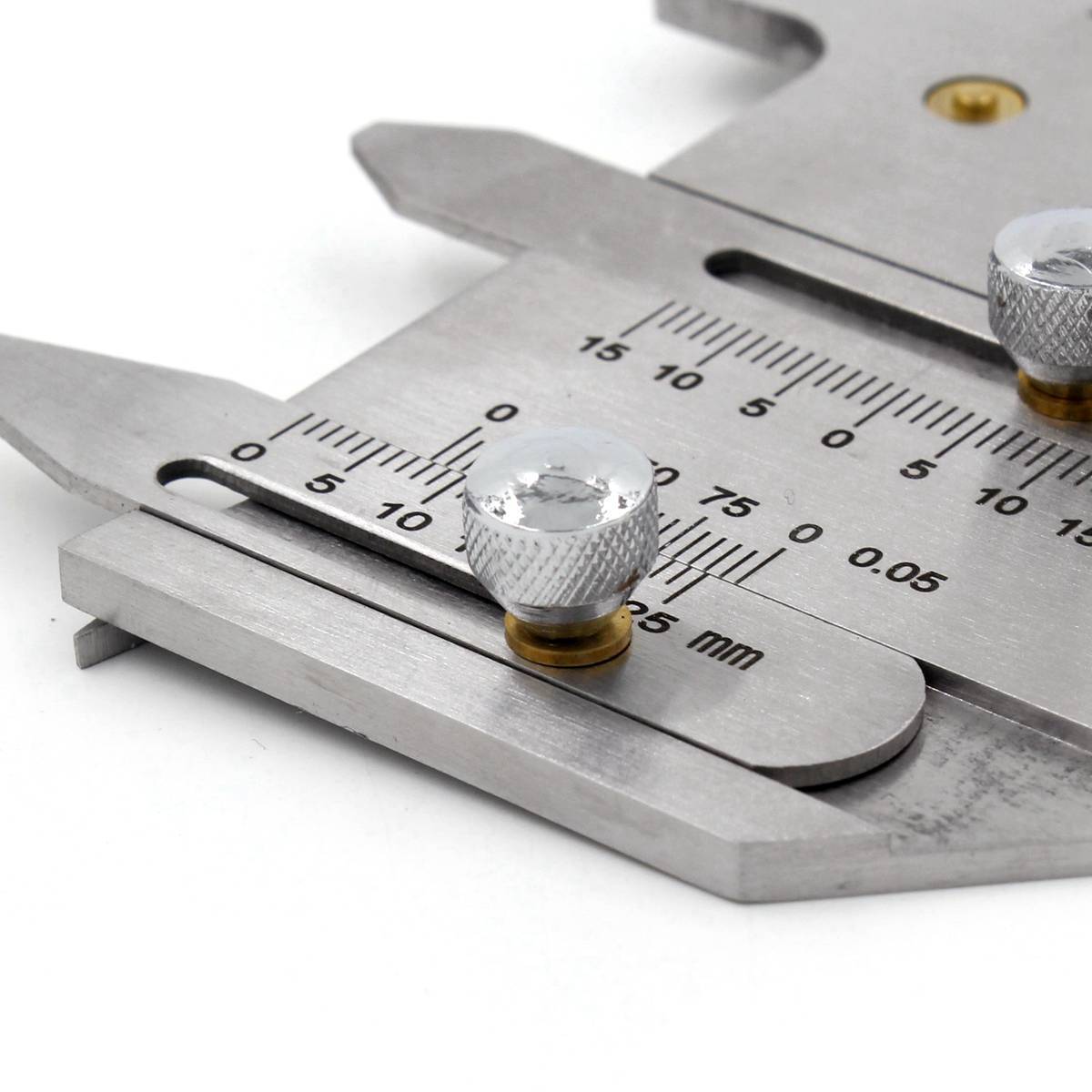 HJC60 Welding Gauge Weld Gage Undercut Depth Metric Inspection