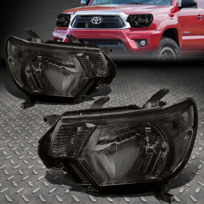 ДЛЯ 12-15 TOYOTA TACOMA С ЗАКОПЧЕННЫМ КОРПУСОМ И ПРОЗРАЧНЫМИ УГЛОВЫМИ ЛАМПАМИ ДЛЯ ЗАМЕНЫ ФАР
