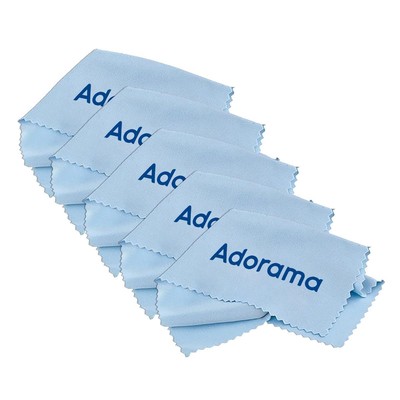 Салфетка для чистки Adorama из микрофибры, маленькая, 5,8 x 5,8, 5 упаковок #1764K