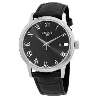 Tissot T-Classic Quartz Black Dial Men's Watch T129.410.16.053.00