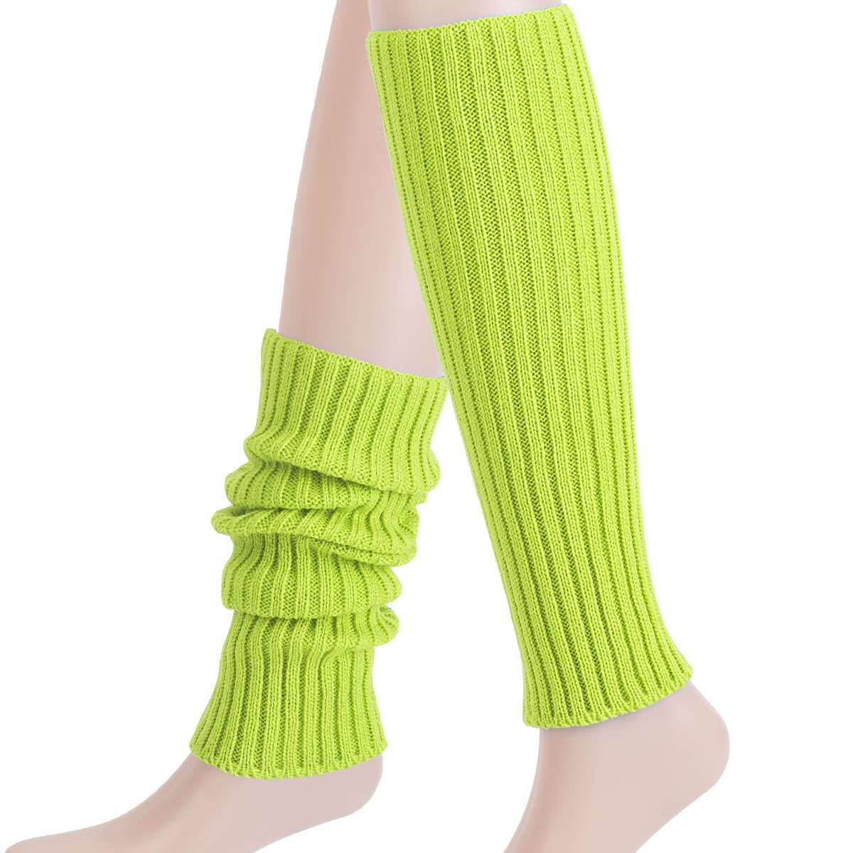 Winter Warm Knit Crochet Knee Leg Warmers Legging Boot Socks Foot Cover US
