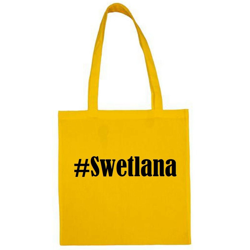 Tasche Beutel Baumwolltasche #Swetlana Hashtag Einkaufstasche Schulbeutel Turnbe