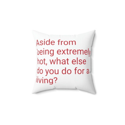 Spun Polyester Square Pillow